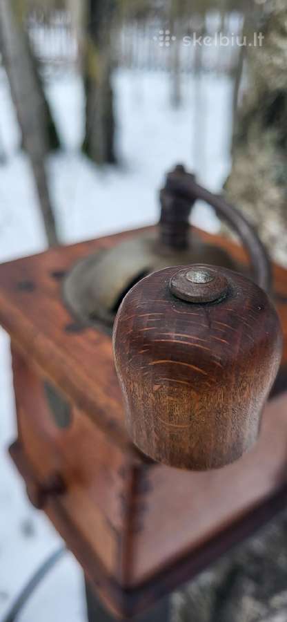 Senovinė mechaniniu pipirų malūnėliu - nuotraukos Nr. 12