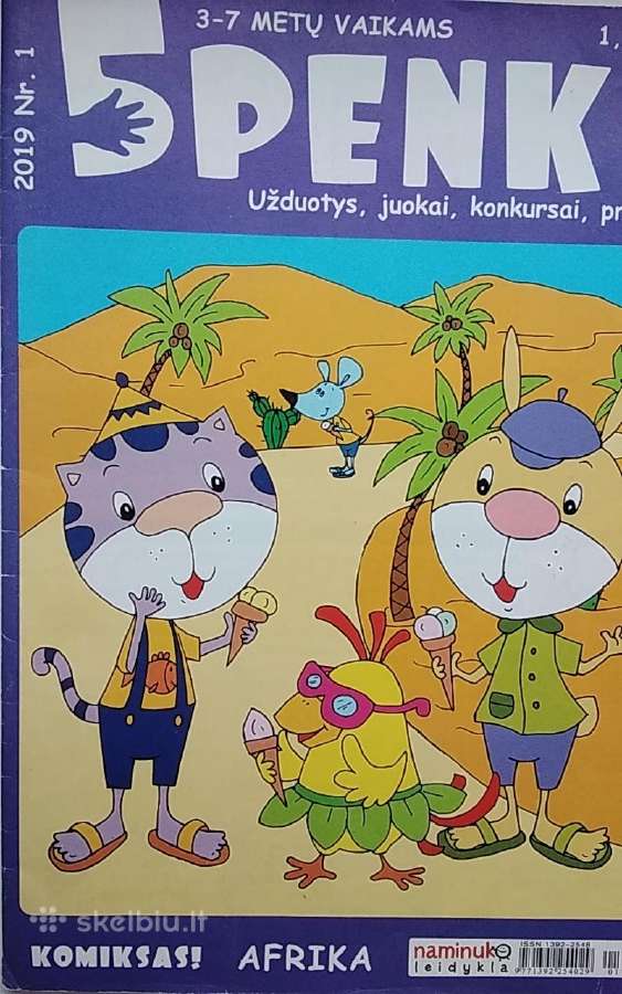 Vaikams žurnalai 5 Penki - nuotraukos Nr. 3
