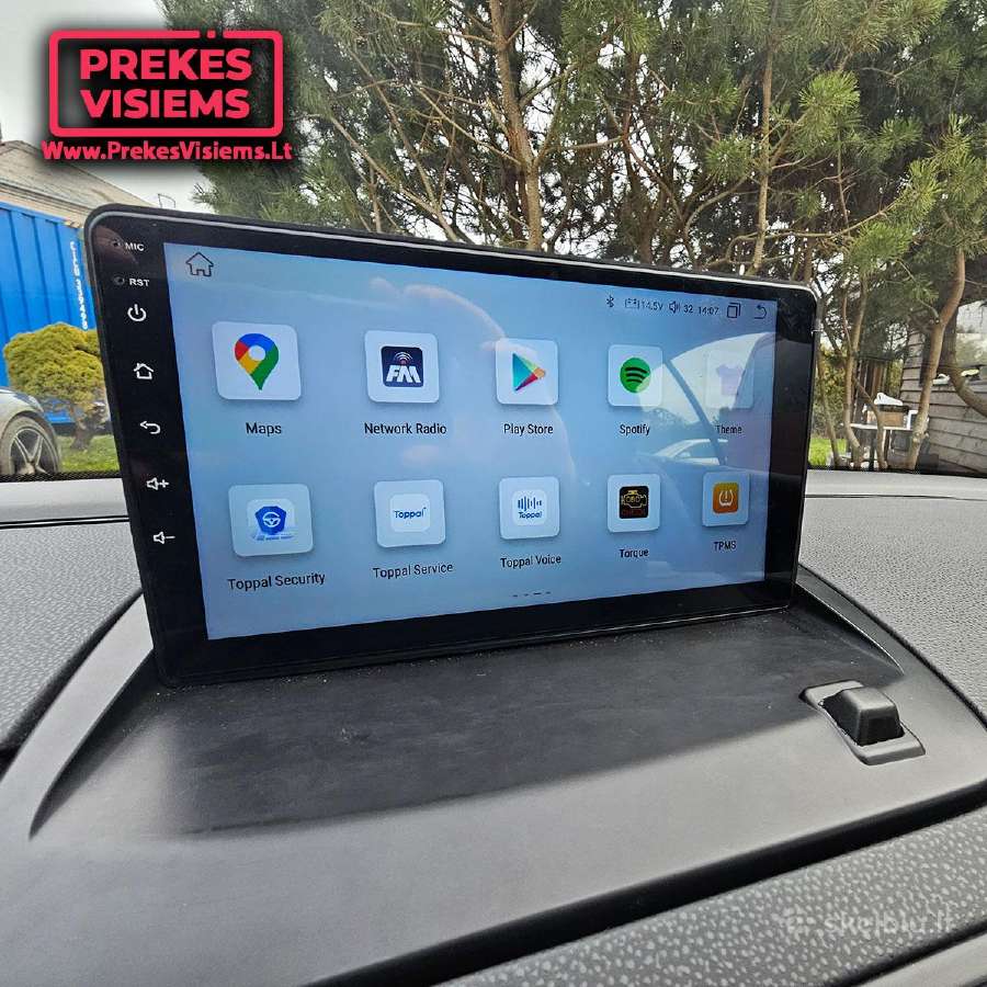 Volvo S60 C30 C70 android multimedija - navigacija - nuotraukos Nr. 4
