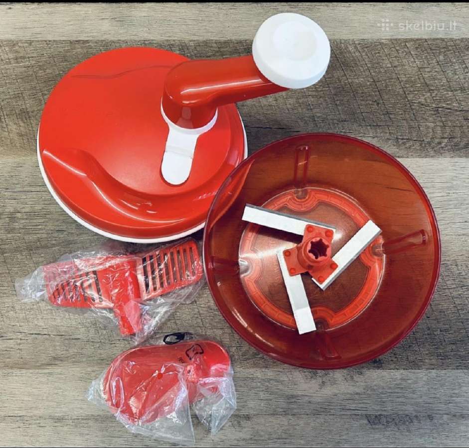 Naujas Tupperware smulkintuvas