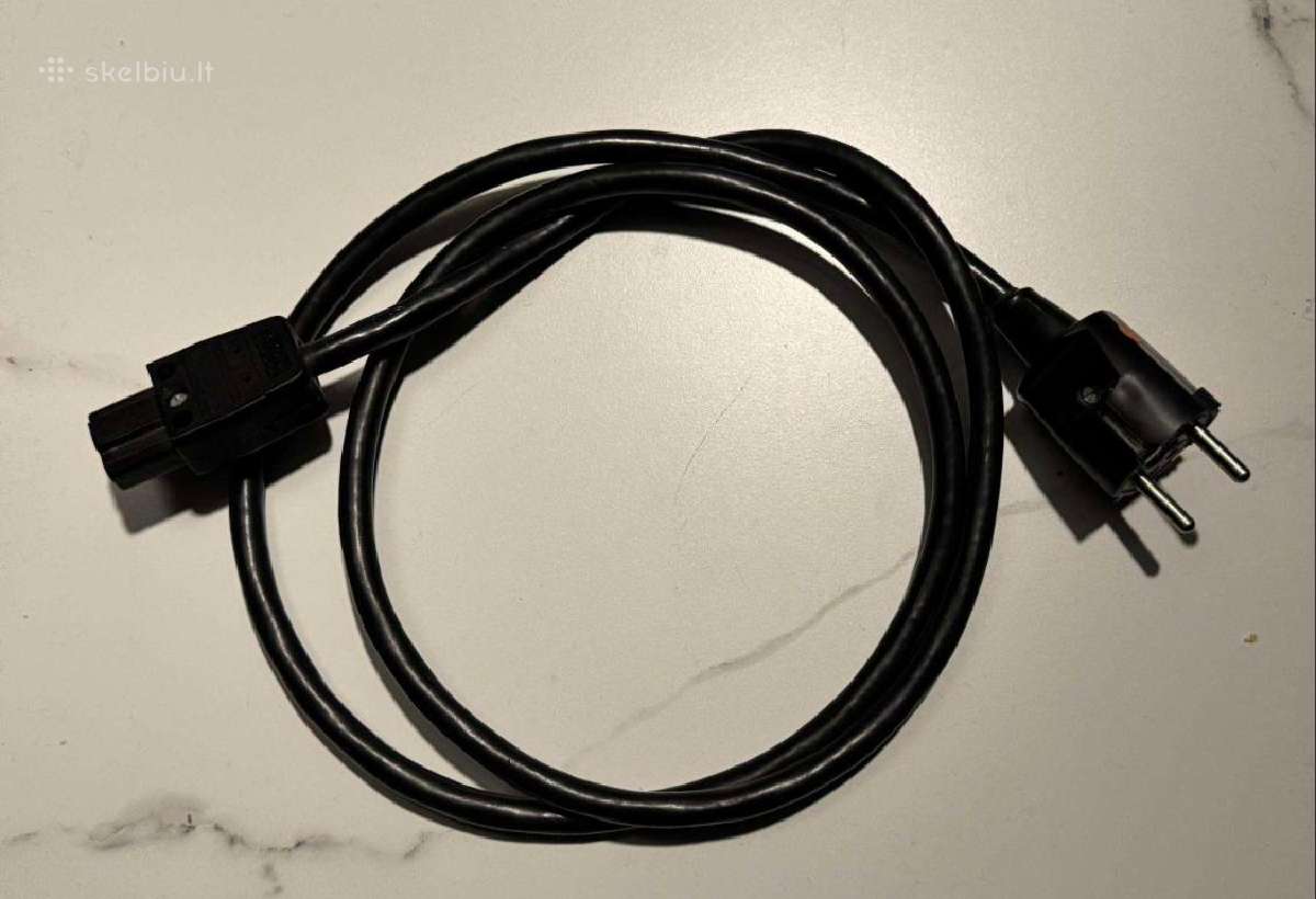 Tmr power cable 1.40 m - audio Maitinimo laidas