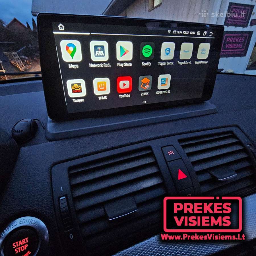 Bmw android multimedijos su navigacija - nuotraukos Nr. 2