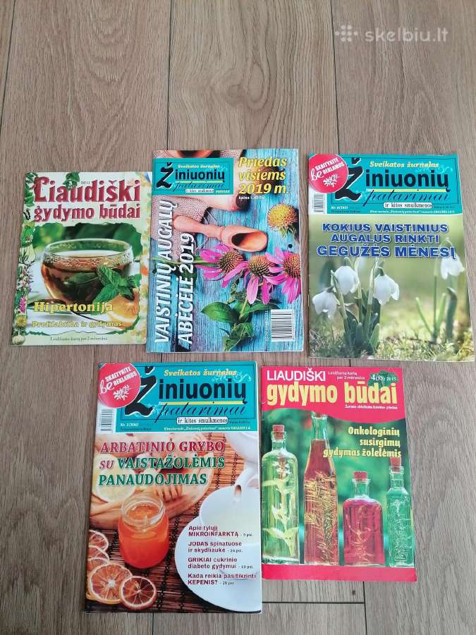 Žurnalai apie sveikatą, liaudiški gydymo budai - nuotraukos Nr. 3