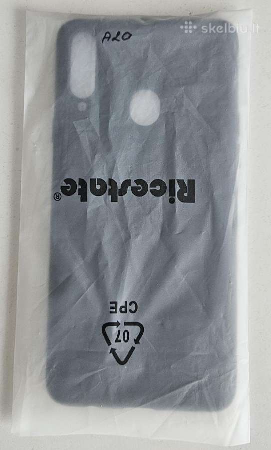 Samsung A20 deklas silikoninis juodas - nuotraukos Nr. 3