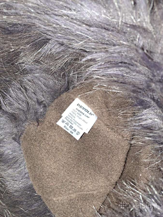 Devold sherpas 56 d. Žieminė,merino vilnos kepurė - nuotraukos Nr. 5