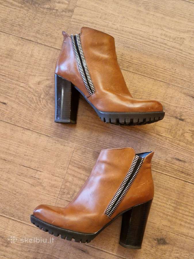 Odiniai auliniai batai Formentini made in Italy - nuotraukos Nr. 2