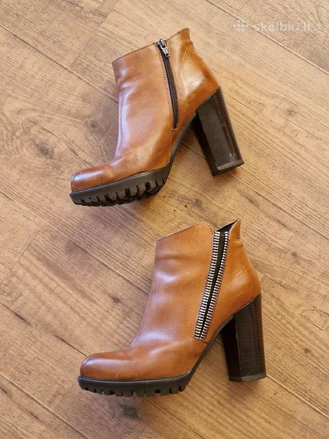 Odiniai auliniai batai Formentini made in Italy - nuotraukos Nr. 4