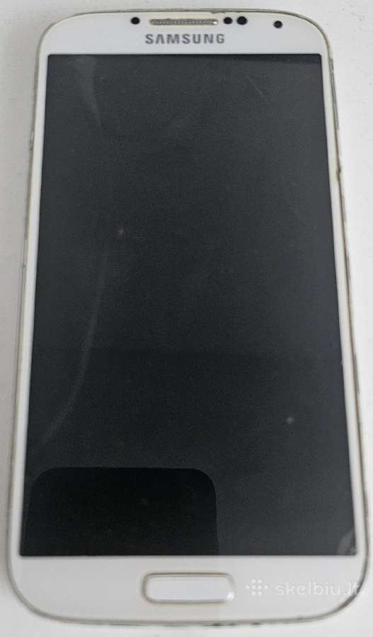 Samsung S4 16gb baltas su dėžute