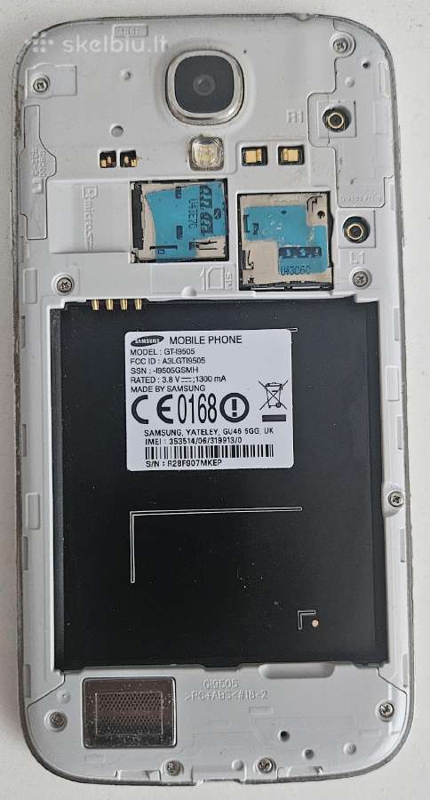 Samsung S4 16gb baltas su dėžute - nuotraukos Nr. 3