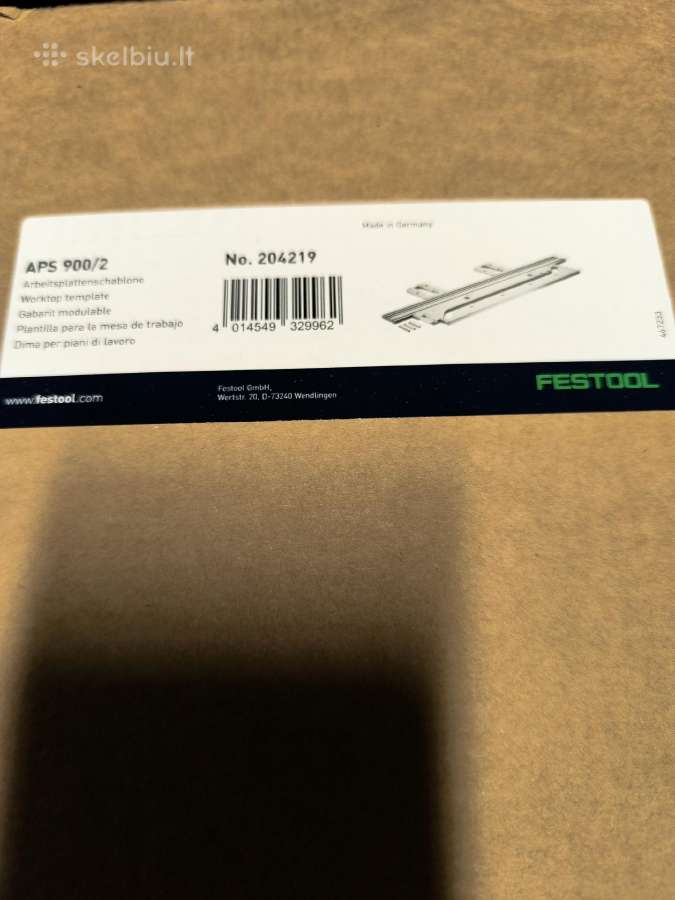 Naujas pjūklas Festool Ts 55 Febq +liniuote 491498 - nuotraukos Nr. 17