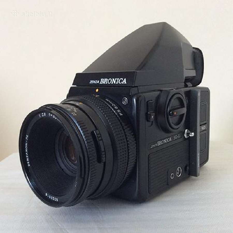 Zenza Bronica Sq-ai su objektyvu Zenzanon-ps 80mm