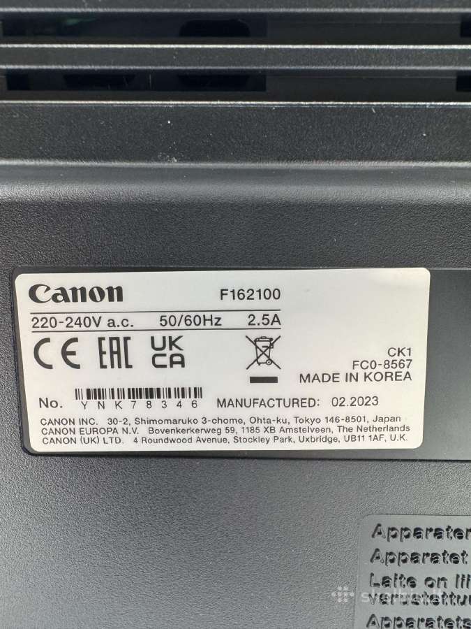 Canon i-sensys Mf3010 - nuotraukos Nr. 3