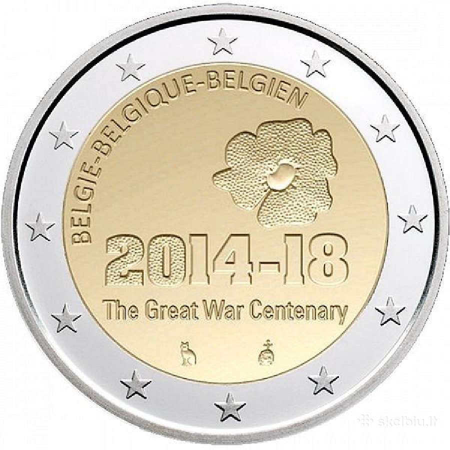 2€ monetos iš bankinio ritinėlio (Unc) - nuotraukos Nr. 11