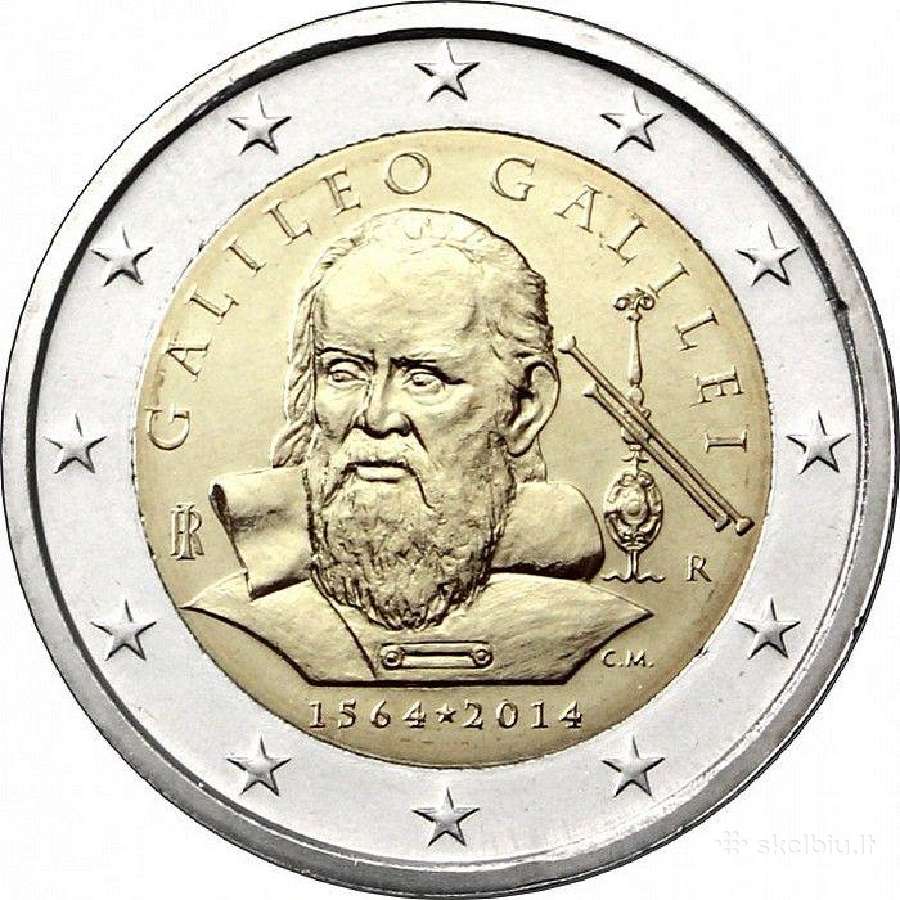 2€ monetos iš bankinio ritinėlio (Unc) - nuotraukos Nr. 12