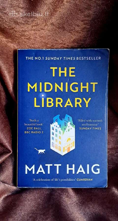 Matt Haig The Midnight Library anglų kalba knyga
