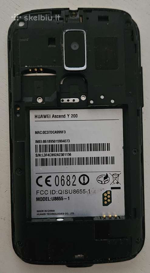 Huawei telefonas Ascend Y200