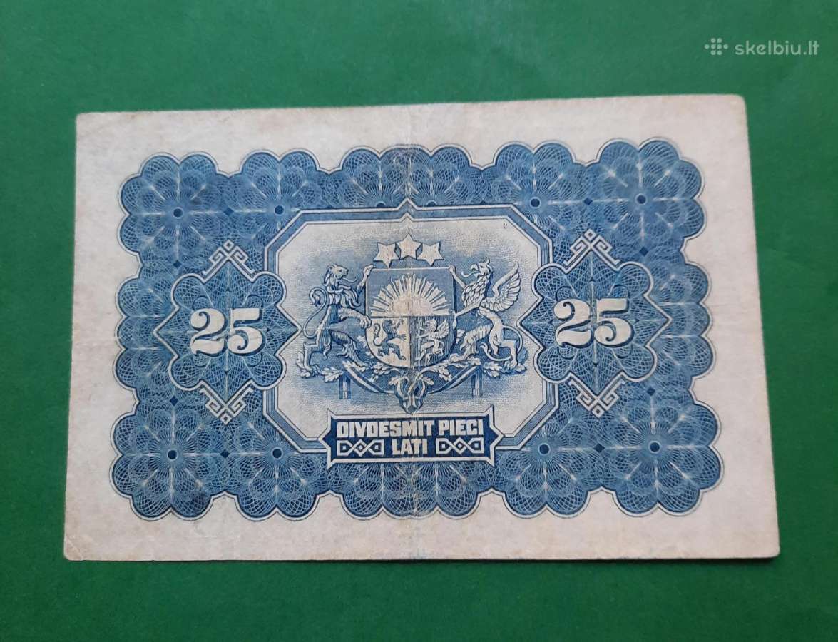 Latviški tarpukario banknotai - nuotraukos Nr. 4