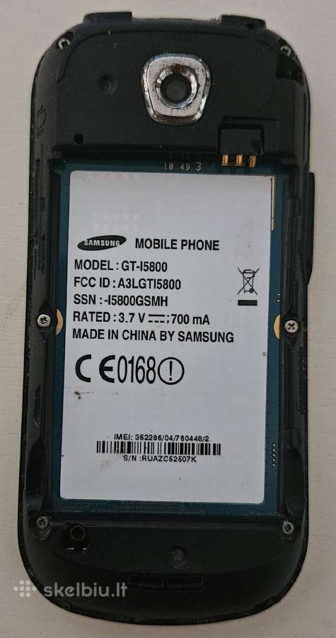 Samsung Galaxy Mini GT-i5800 su dėžute - nuotraukos Nr. 5