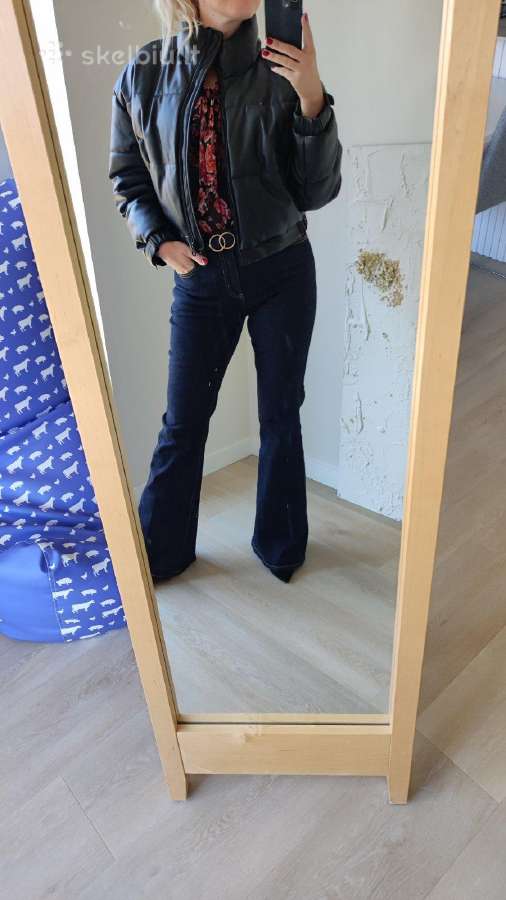 Nauja Bomber dirbtinės odos Pull&bear striukė - nuotraukos Nr. 6