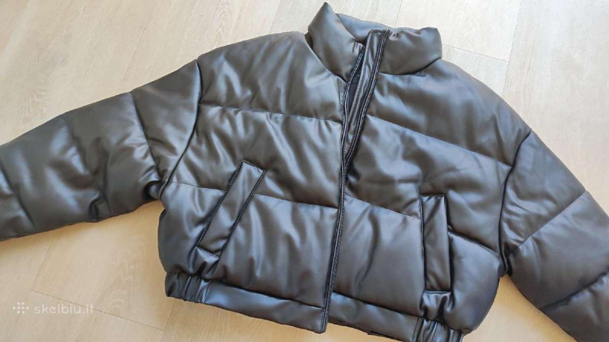 Nauja Bomber dirbtinės odos Pull&bear striukė - nuotraukos Nr. 2
