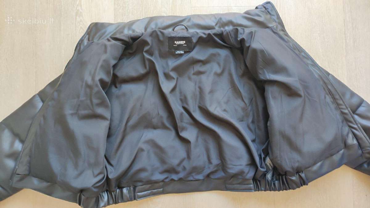Nauja Bomber dirbtinės odos Pull&bear striukė - nuotraukos Nr. 18