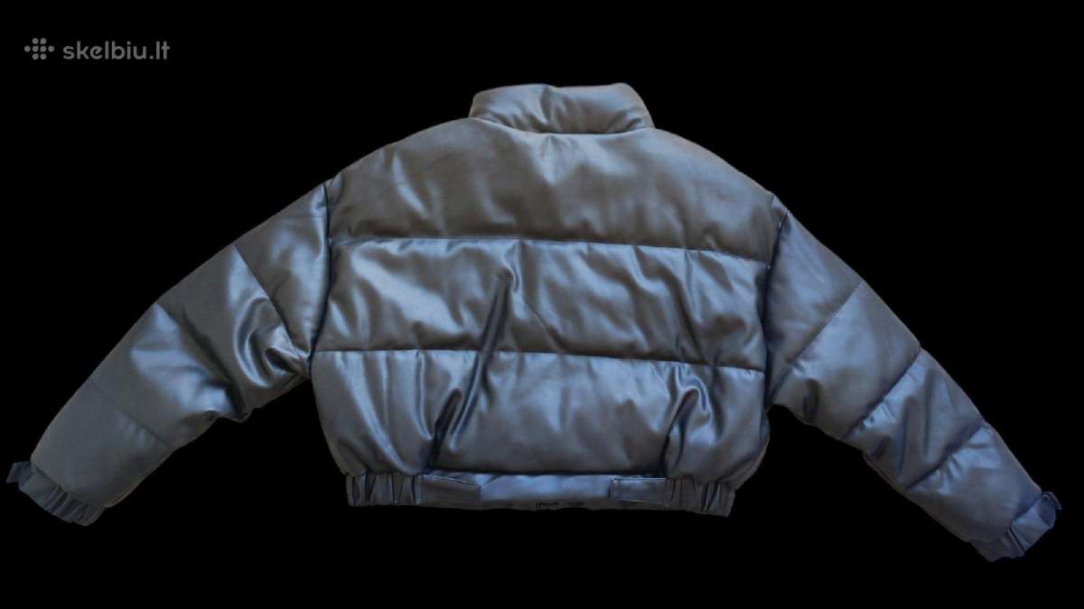 Nauja Bomber dirbtinės odos Pull&bear striukė - nuotraukos Nr. 5