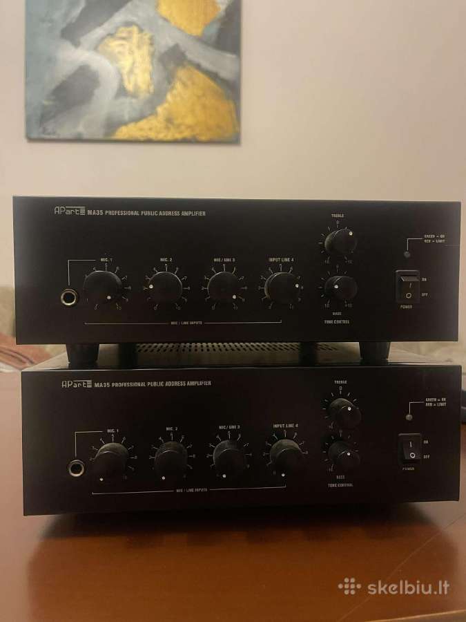 Apart Ma35, M-audio Fast Track Ultra, sennheiser