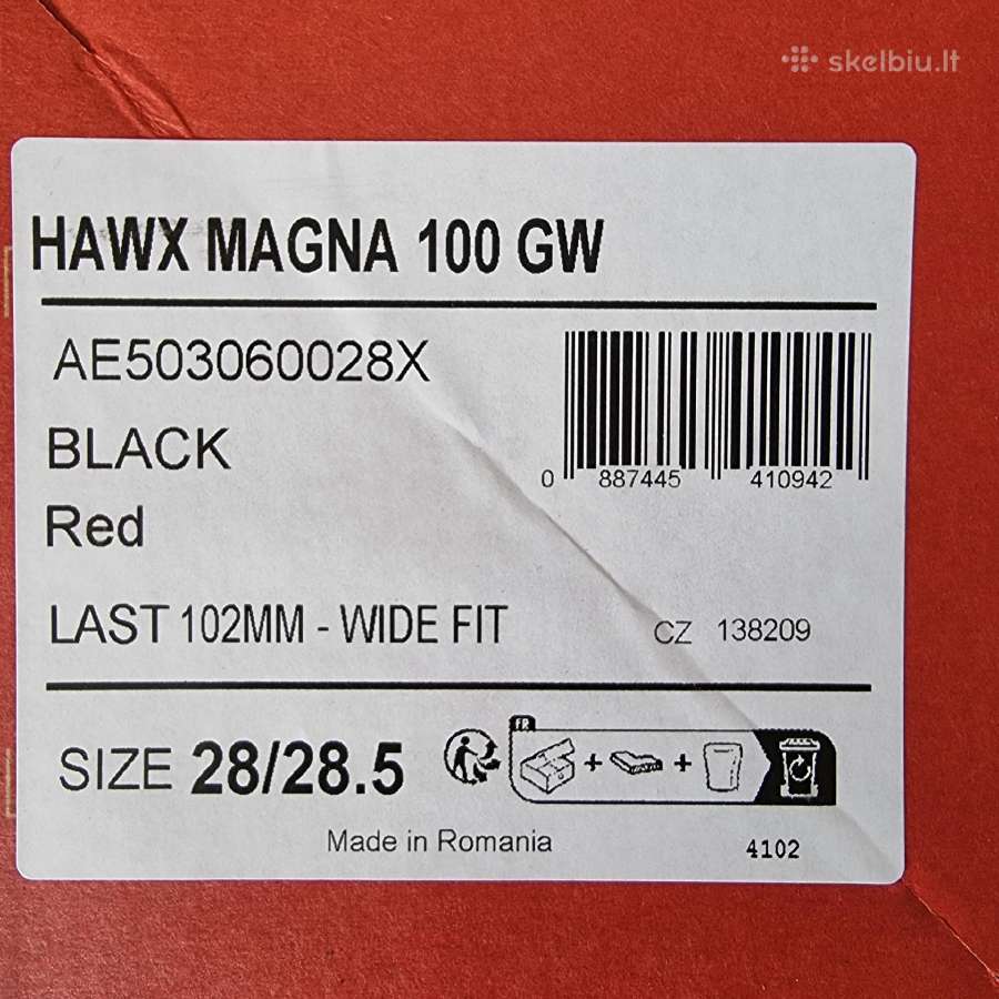 Atomic Hawx Magna 100 28/28.5 batai - nuotraukos Nr. 11
