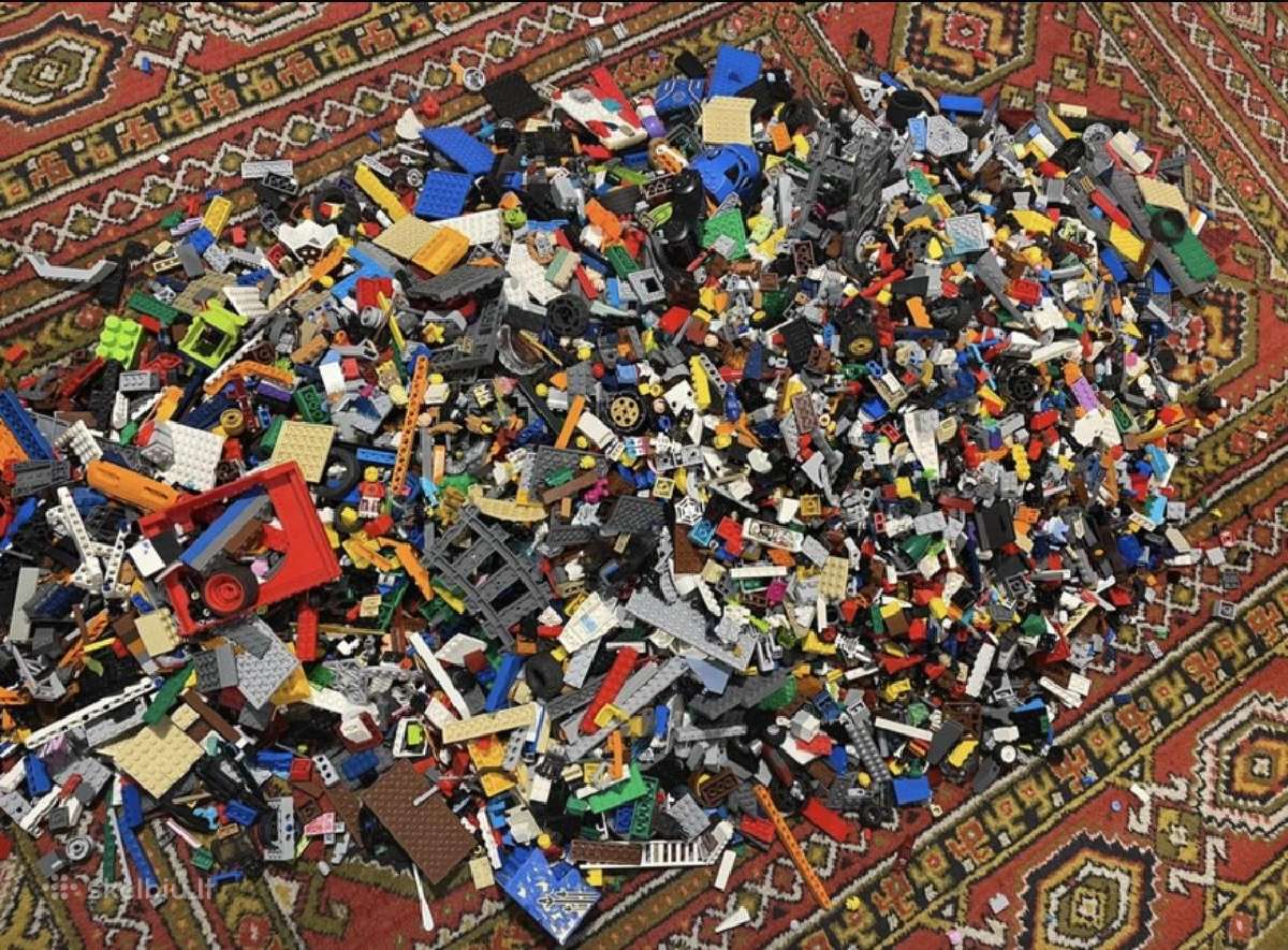 Labai daug orginalaus lego 18 kg