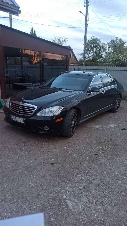 MB S 5.5l 284kw 4matic long 13l/100km Duju - nuotraukos Nr. 2