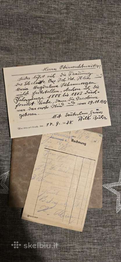 Vokiška knyga 12 Ahnenpass - nuotraukos Nr. 3