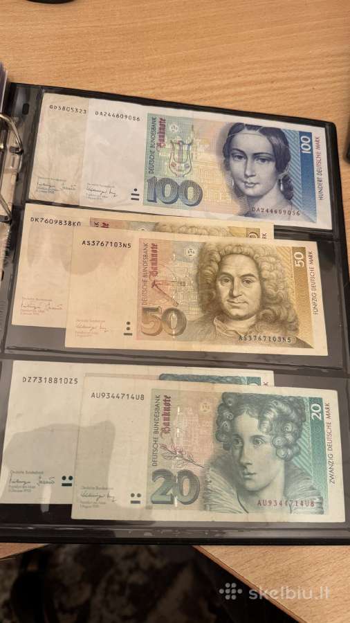 Perku VFR Vokietijos markes Deutsche Bundesbank