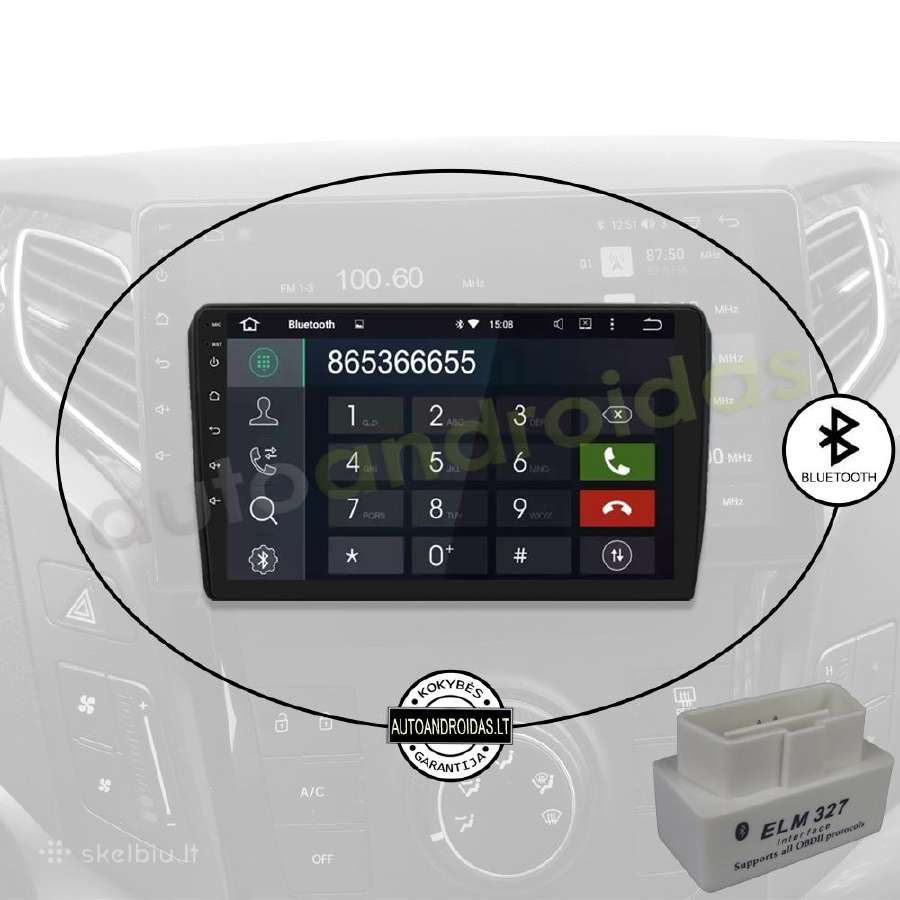 Hyundai I40 2012-16 Android multimedia GPS/WiFi - nuotraukos Nr. 5