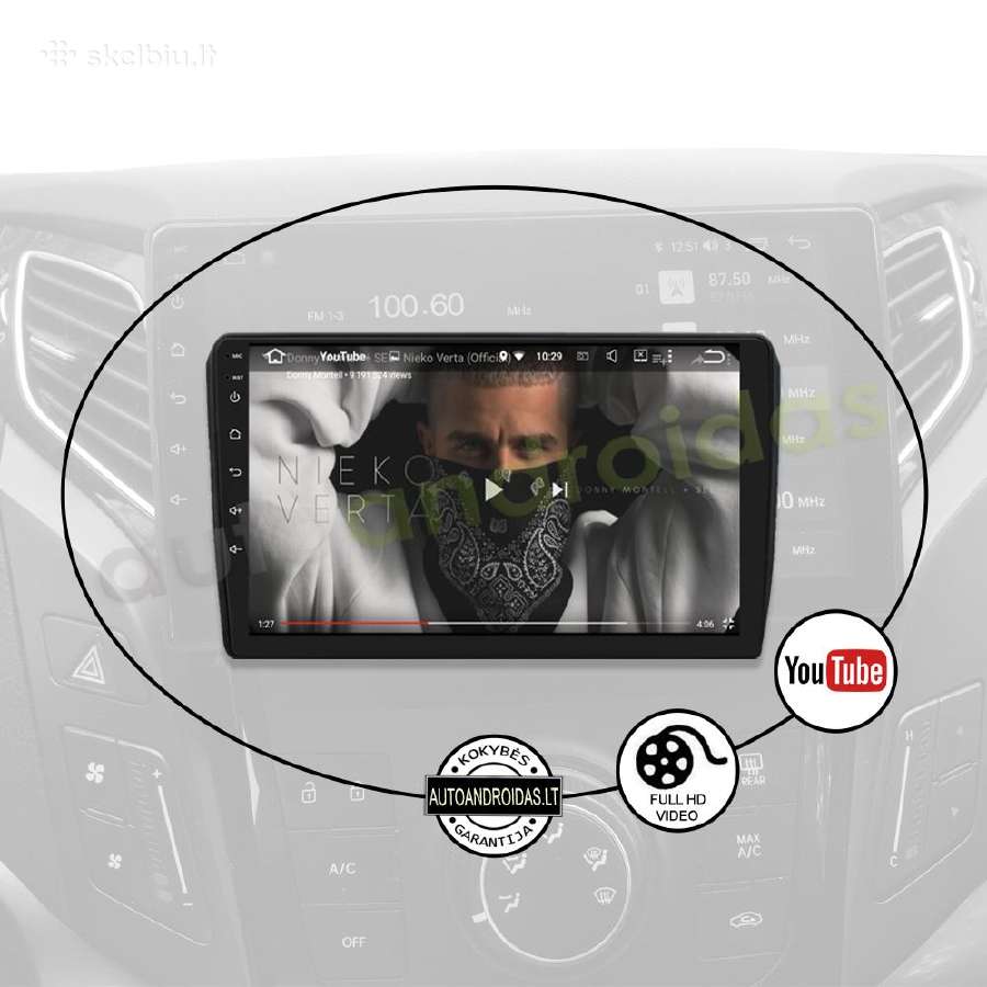 Hyundai I40 2012-16 Android multimedia GPS/WiFi - nuotraukos Nr. 9