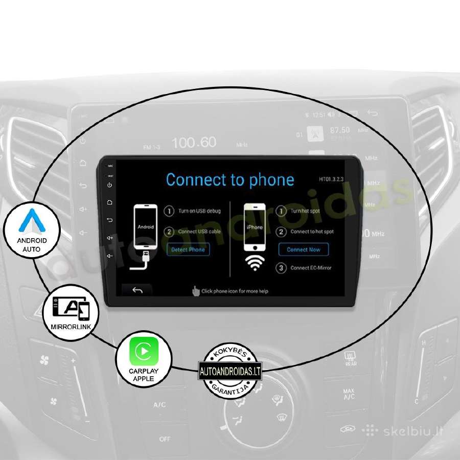Hyundai I40 2012-16 Android multimedia GPS/WiFi - nuotraukos Nr. 10