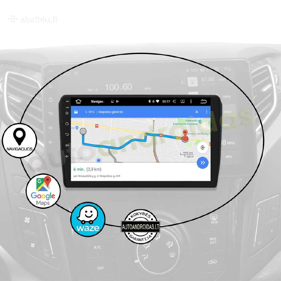 Hyundai I40 2012-16 Android multimedia GPS/WiFi - nuotraukos Nr. 11
