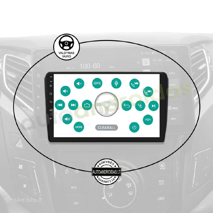 Hyundai I40 2012-16 Android multimedia GPS/WiFi - nuotraukos Nr. 12