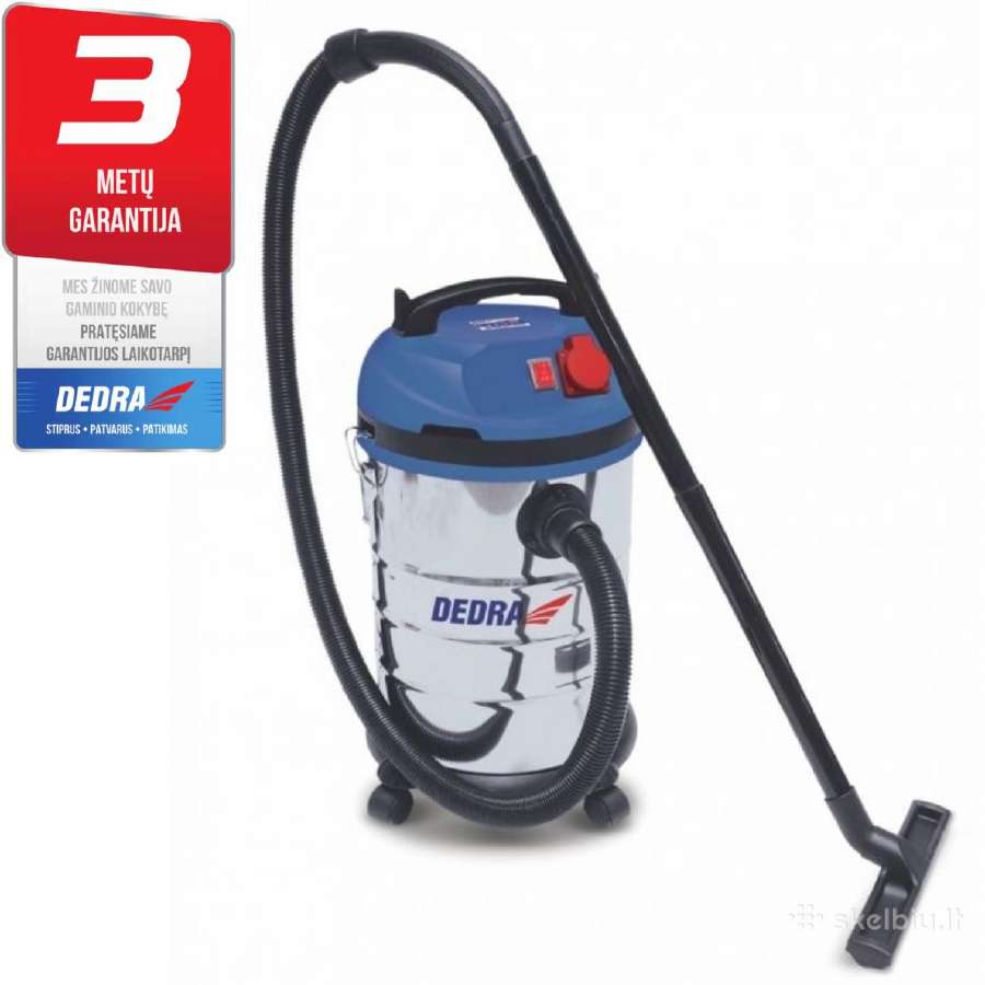 Pramoninis sauso ir drėgno valymo siurblys 30l