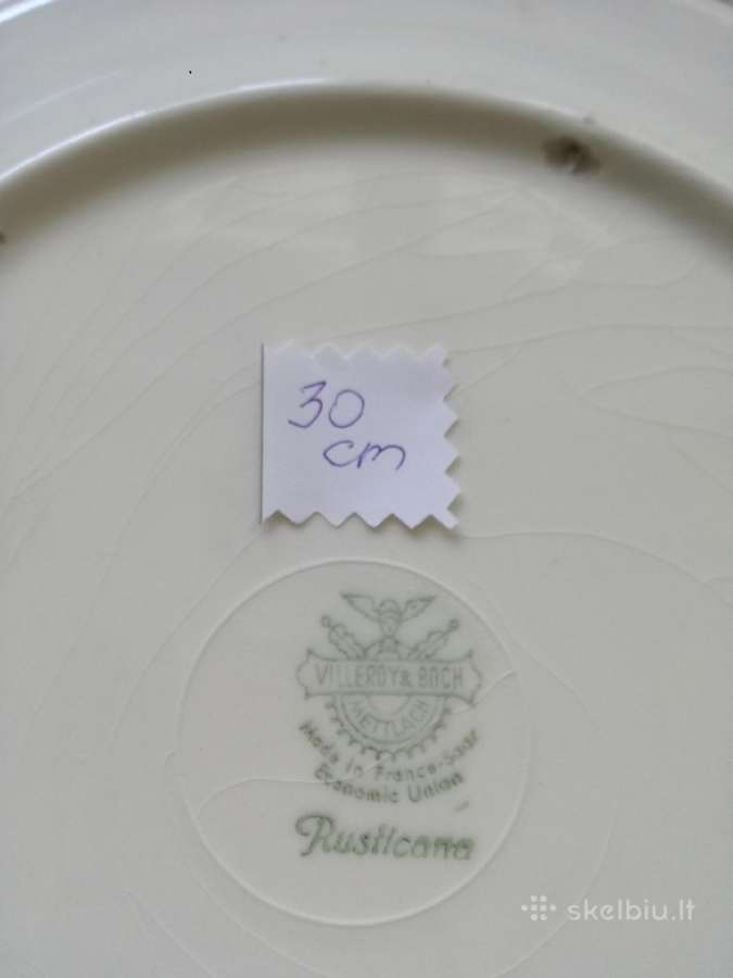 Lėkštės, skersmuo virš 20 cm - nuotraukos Nr. 5