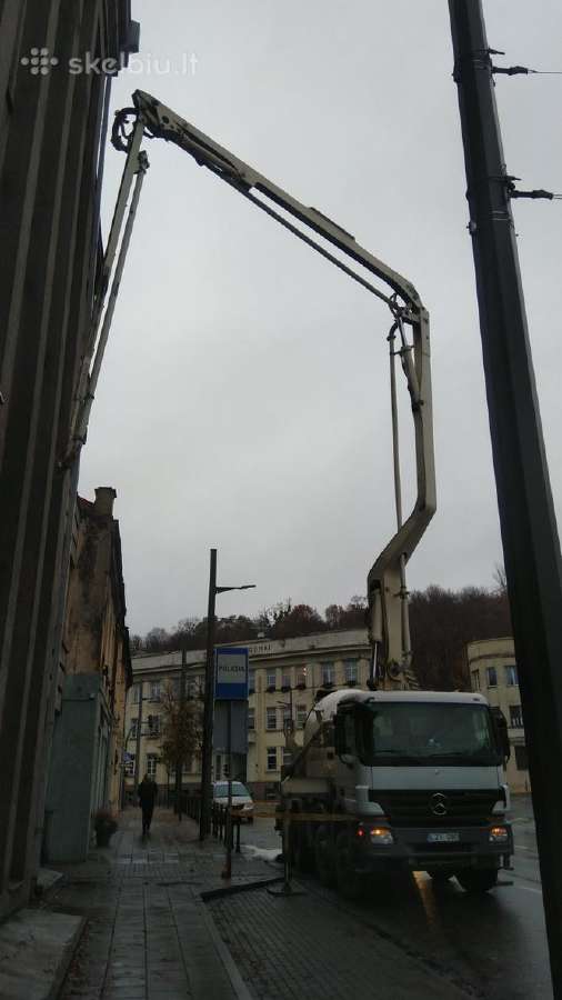 Betono siurblys. Betonvežio paslaugos - nuotraukos Nr. 2