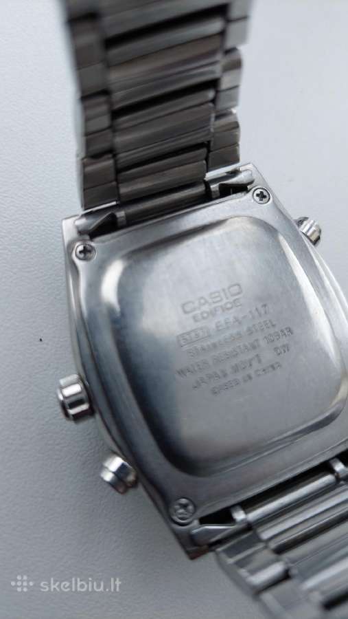Casio edifice efa 117 - nuotraukos Nr. 5