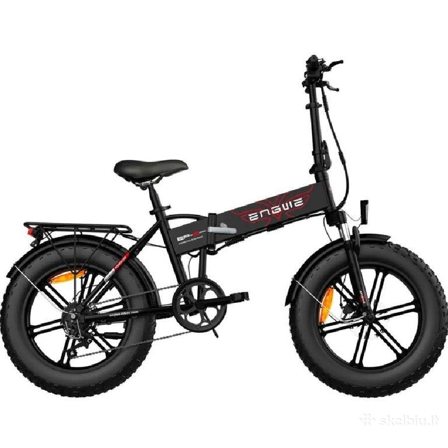 Naujas elektrinis dviratis Engwe Ep-2 Pro su gazu