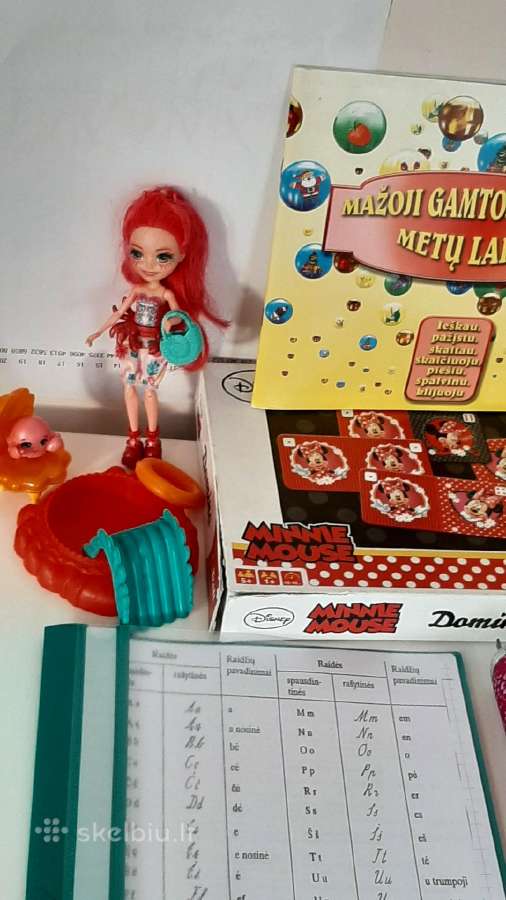 Logopediniai užrašai, baby born lėlė.
