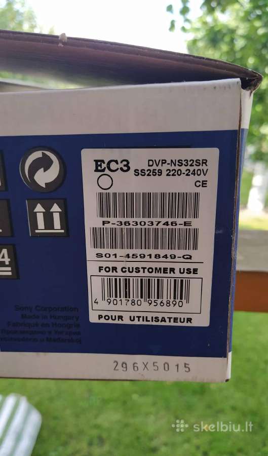 Sony Dvp - Ns32sr - nuotraukos Nr. 7