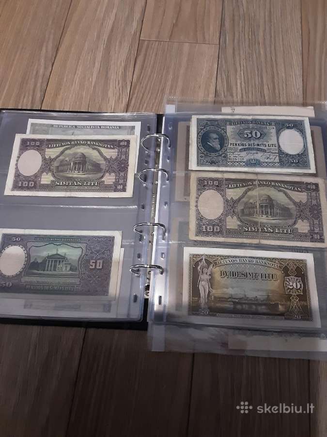 Perku banknotus visoje Lietuvoje