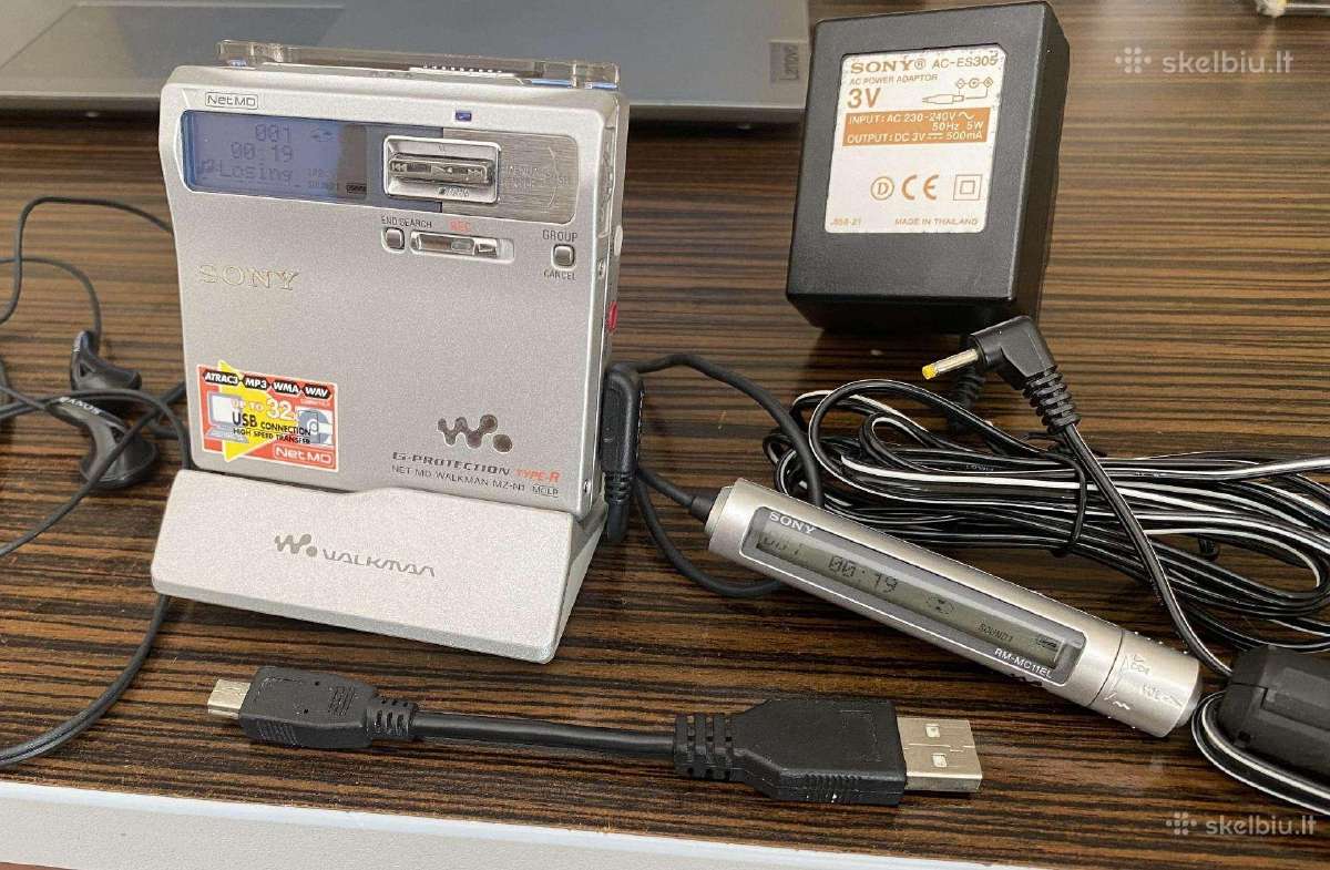 Sony minidisc , discman radija, JVC. Panasonic - nuotraukos Nr. 15