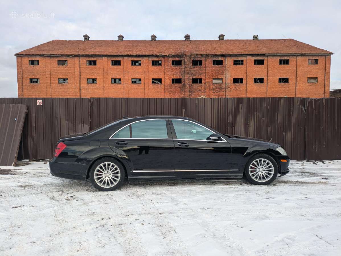 MB S 5.5l 284kw 4matic long 13l/100km Duju - nuotraukos Nr. 4