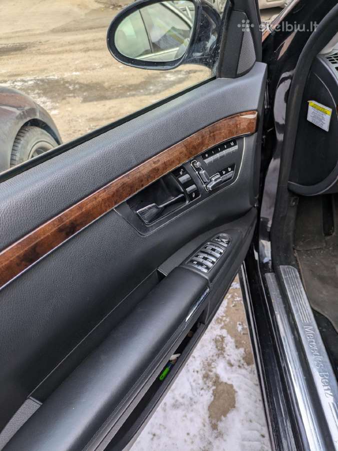 MB S 5.5l 284kw 4matic long 13l/100km Duju - nuotraukos Nr. 9
