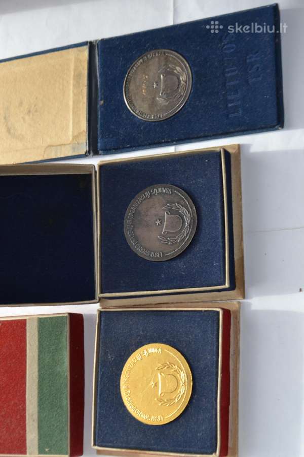 3 Ltsr Apdovanojimai 1960,1961,1962 m.