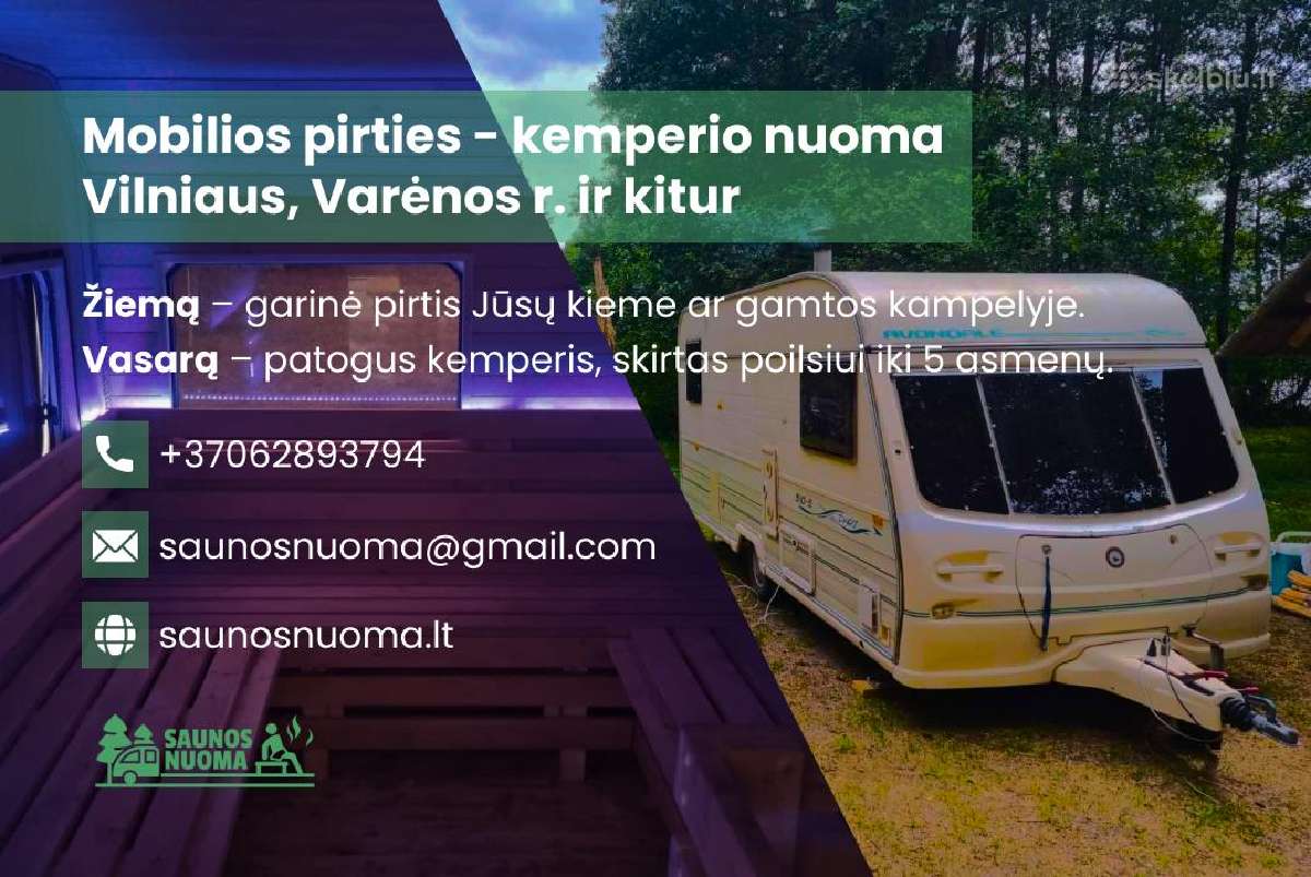 Mobili Pirtis Mobilios Pirtis nuoma Vilnius-varena - nuotraukos Nr. 2